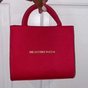 End Systemic Racism mini bag